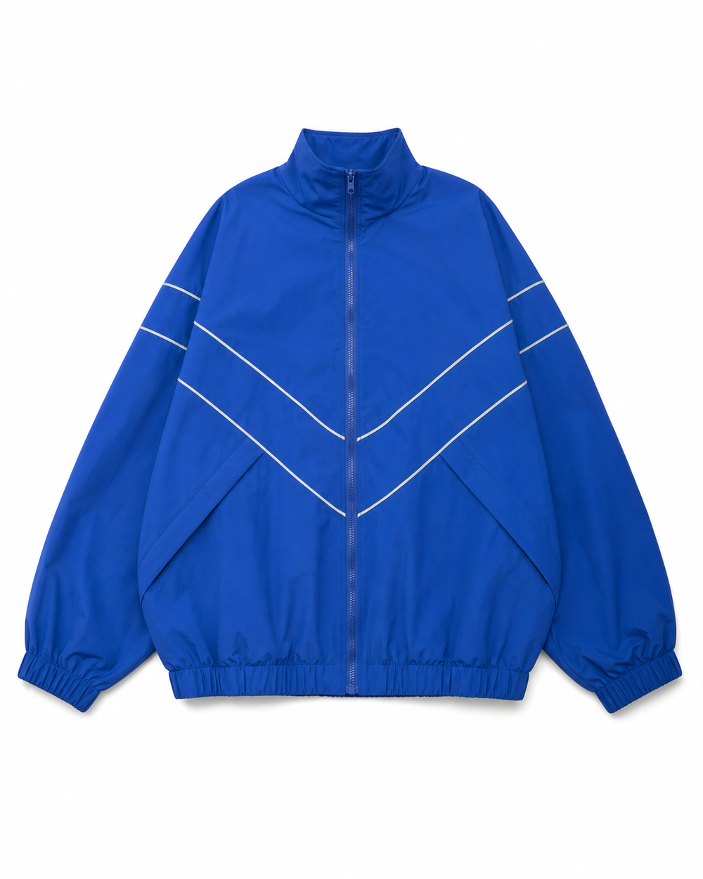 Blue Reflective Arc Training Windbreaker front packshot