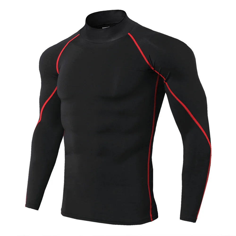 Men’s Long-Sleeve Compression Top — ATHENIS Boxing